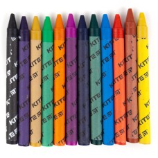 Wax crayons Kite Dogs K22-070, 12 colors 1