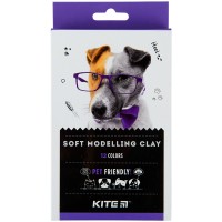 Wax-based modeling clay Kite Dogs K22-086, 12 colors, 200 g