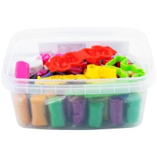 Set of colored dough Kite Dogs K22-138, in large plastic bucket 