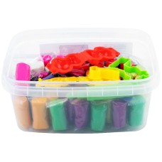 Set of colored dough Kite Dogs K22-138, in large plastic bucket  1