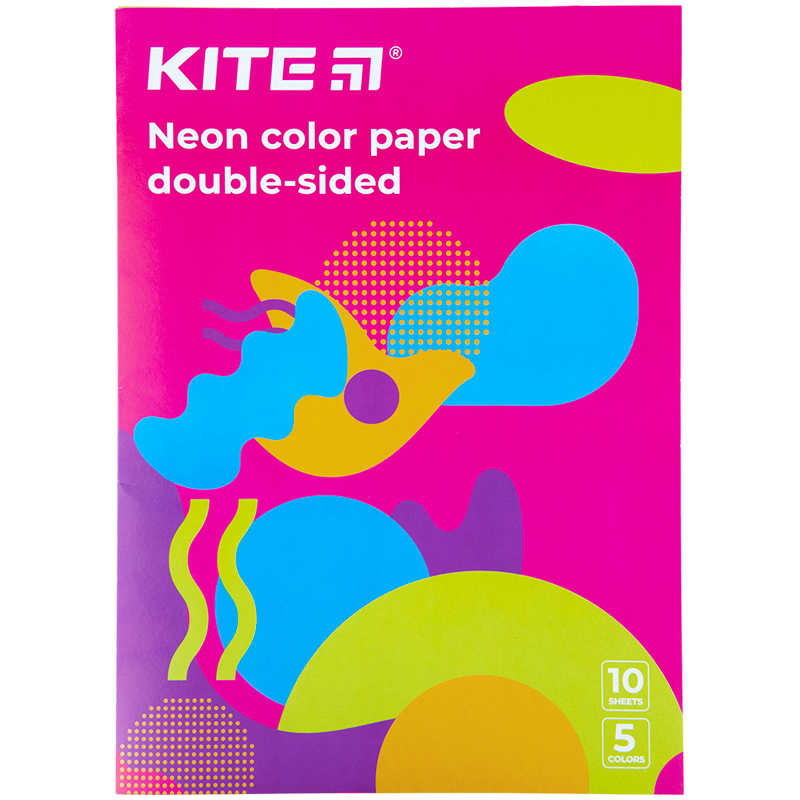Papier (farbig neon) Kite Fantasy K22-252-2, A4 
