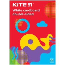 White cardboard Kite Fantasy K22-254-2 (10 sheets), А4