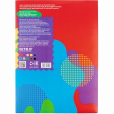 Color cardboard double-sided Kite Fantasy K22-255-2, А4, 10 sheets/10 colors 1
