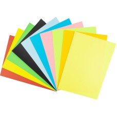 Papier (farbig beidseitig) Kite Dogs K22-288, 10 Blätter/5 Stück neon und 5 Stück einfarbig, A4 3