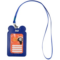 Name badge with lanyard Kite K22-296-02, vertical, blue 2
