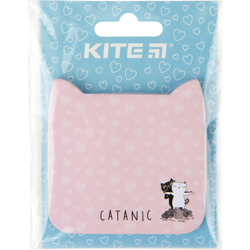 Sticky notes Kite Catanic K22-298-3, 70х70 mm, 50 sheets