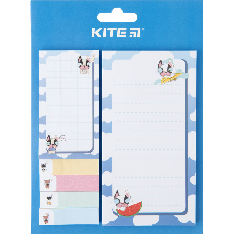 Papierblock mit Klebeschicht Kite Funny dogs K22-299-2, Set
