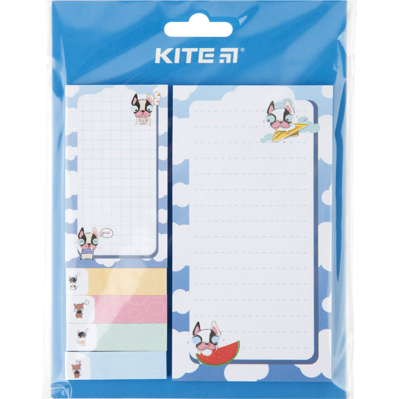 Papierblock mit Klebeschicht Kite Funny dogs K22-299-2, Set