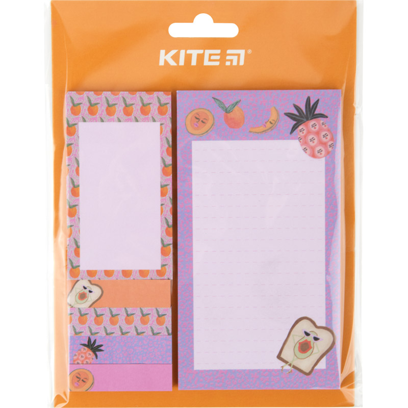 Sticky notes Kite BBH K22-299-4, set