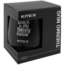 Thermomug Kite Black is my happy color K22-378-01-2, 360 ml, black 4