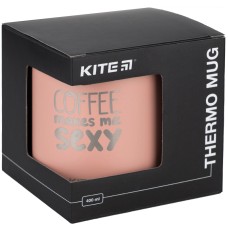 Thermobecher Kite K22-379-03-1, 400 ml, puder Cute but phycho 4