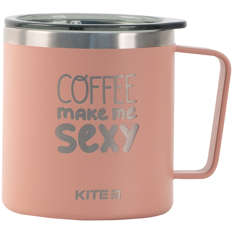 Thermomug Kite Coffee makes me sexy K22-379-03-2, 400 ml, powder