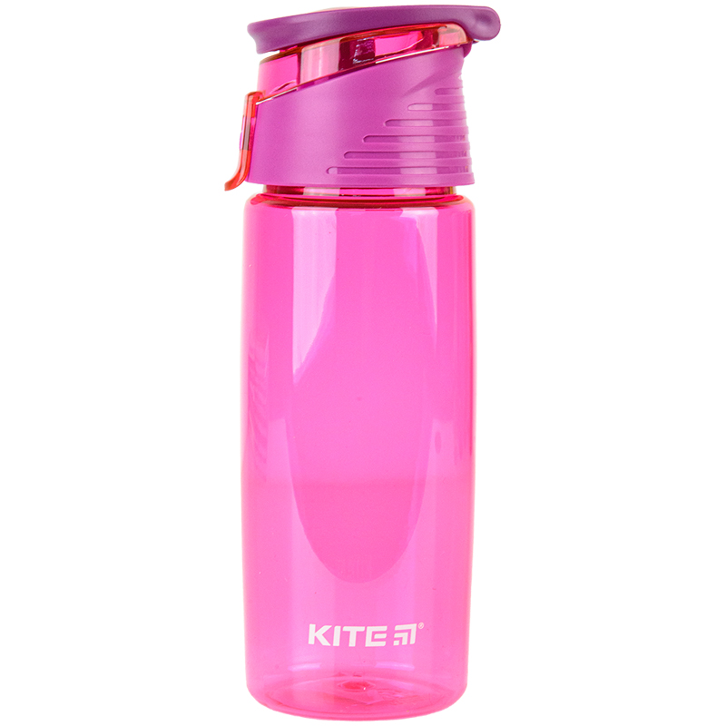 Water bottle Kite K22-401-04, 550 ml, dark pink