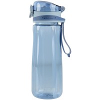 Water bottle with a straw Kite K22-419-02, 600 ml, blue