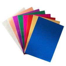 Metallic color cardboard Kite K22-420, А4, 8 sheets /8 colors 1