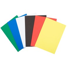 Foamiran (farbig) Kite K22-430, 6 Seiten/6 Stück, A4 1