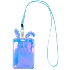 Badge Kite Bunny K22-449-02, mit holographischem Effekt, violett 1