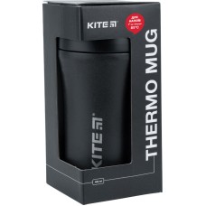 Thermomug with a straw Kite K22-457-01, 400 ml, black 3