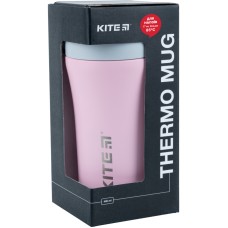 Thermomug with a straw Kite K22-457-02, 400 ml, pink 3