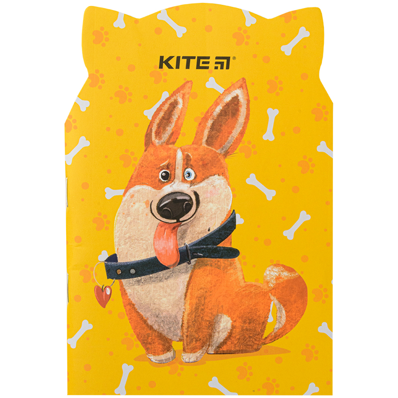 Notebook Kite Corgi dog K22-461-2, 48 sheets, squared