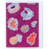 Notebook Kite Pink cats K22-462-1, 80 sheets, squared