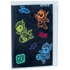 Notebook Kite Black space K22-462-3, 80 sheets, squared