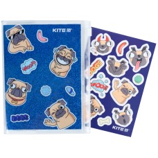 Notebook Kite Blue dogs K22-462-4, 80 sheets, squared 4