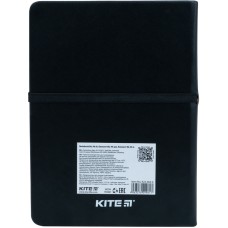 Notebook Kite Black skate K22-464-4, hard cover, В6, 96 sheets, squared 3