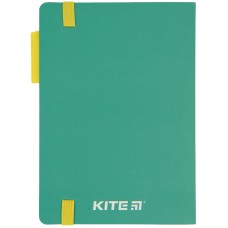 Notebook hard cover Kite K22-467-1, 120*196 mm, 96 sheets, green 1