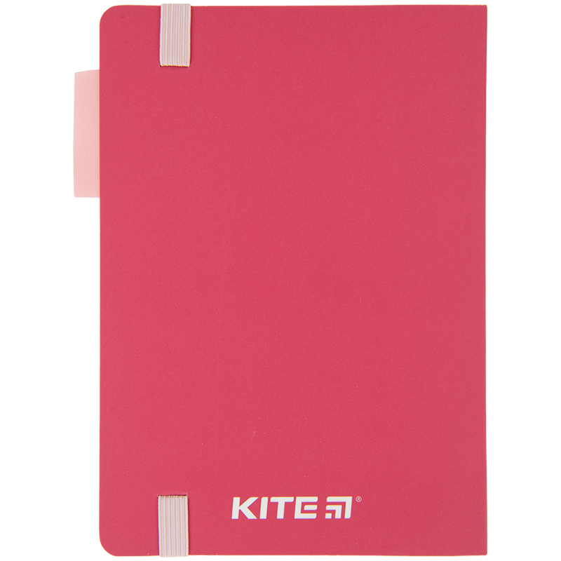 Notebook hard cover Kite K22-467-3, 120*196 mm, 96 sheets, pink