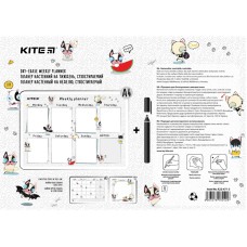 Desktop-Planer für die Woche Kite Funny dogs K22-471-3, A4 1