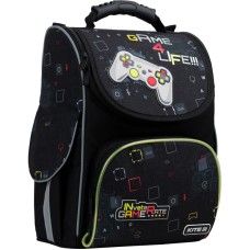 Hard-shaped school backpack Kite Education Game 4 Life K22-501S-8 (LED) 1