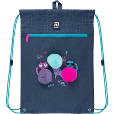 Shoe bag with pocket Kite Education Wow Cats K22-601M-11