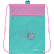 Shoe bag with pocket Kite Education Charming Crown K22-601M-15
