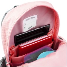 Backpack Kite Education Gray & Pink K22-771S-2 10