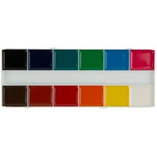Aquarellfarben in Kartonverpackung Kite Dogs K23-041, 12 Farben 1