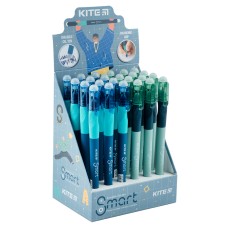 Gel pen "write-erase" Kite Smart K23-098-1, blue 1