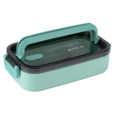 Lunchbox with fork and spoon Kite K23-182-2, 700 ml, green 7
