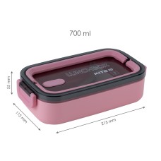Lunchbox mit Füllung Kite K23-182-3, 700 ml, rosa 1