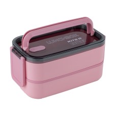 Lunchbox doppelt mit Füllung Kite K23-183-3, 1400 ml, rosa 7