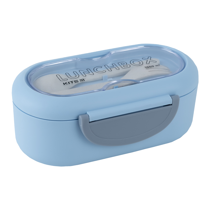 Lunchbox mit Trennwand Kite K23-185-2, 1000 ml, hellblau