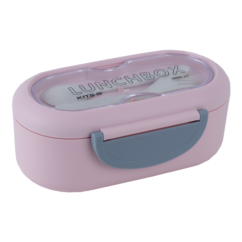 Lunchbox mit Trennwand Kite K23-185-3, 1000 ml, rosa