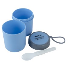 Lunchbox round Kite K23-187-2, 450 ml, blue 3