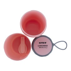 Lunchbox round Kite K23-187-3, 450 ml, pink 2