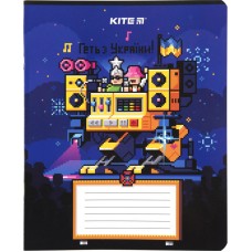 Copybook  Kite Pixel K23-232-1, 12 sheets, squared 5