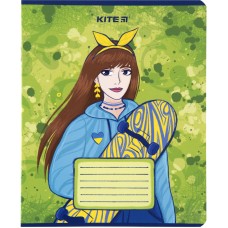 Copybook Kite Ukrainians K23-236-2, 18 sheets, squared 1