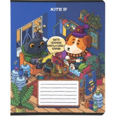 Copybook Kite "Pes Geroj" K23-236-3, 18 sheets, squared 9