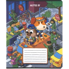 Copybook Kite "Pes Geroj" K23-236-3, 18 sheets, squared 7