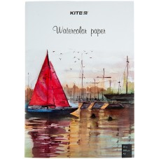 Watercolor paper Kite K23-268 А3, 10 sheets, 200 g/m2