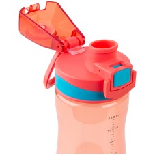 Water bottle Kite K23-395-1, 650 ml, pink